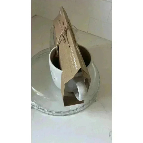 DEMDACO When Baby Sleeps Tan Rose 16 Ounce Coffee Cup Mug and Wineglass Set of 2 - Picture 8 of 9